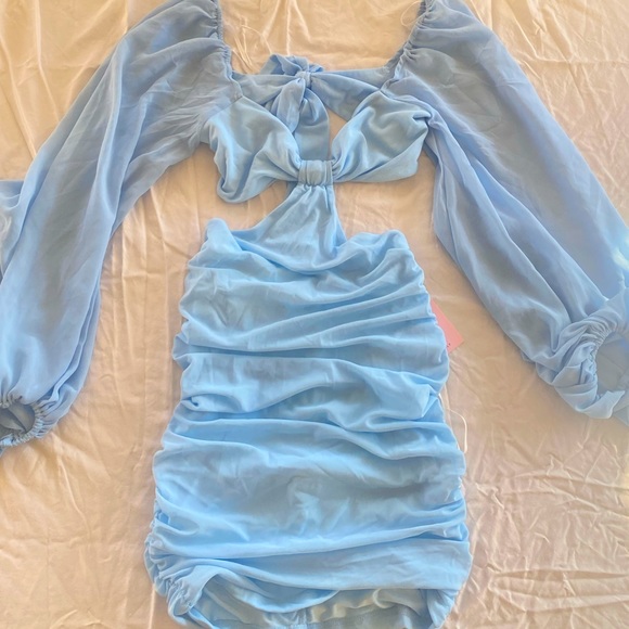 HELLO MOLLY mini dress with cutouts - Picture 1 of 3